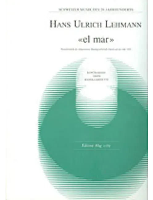 El mar